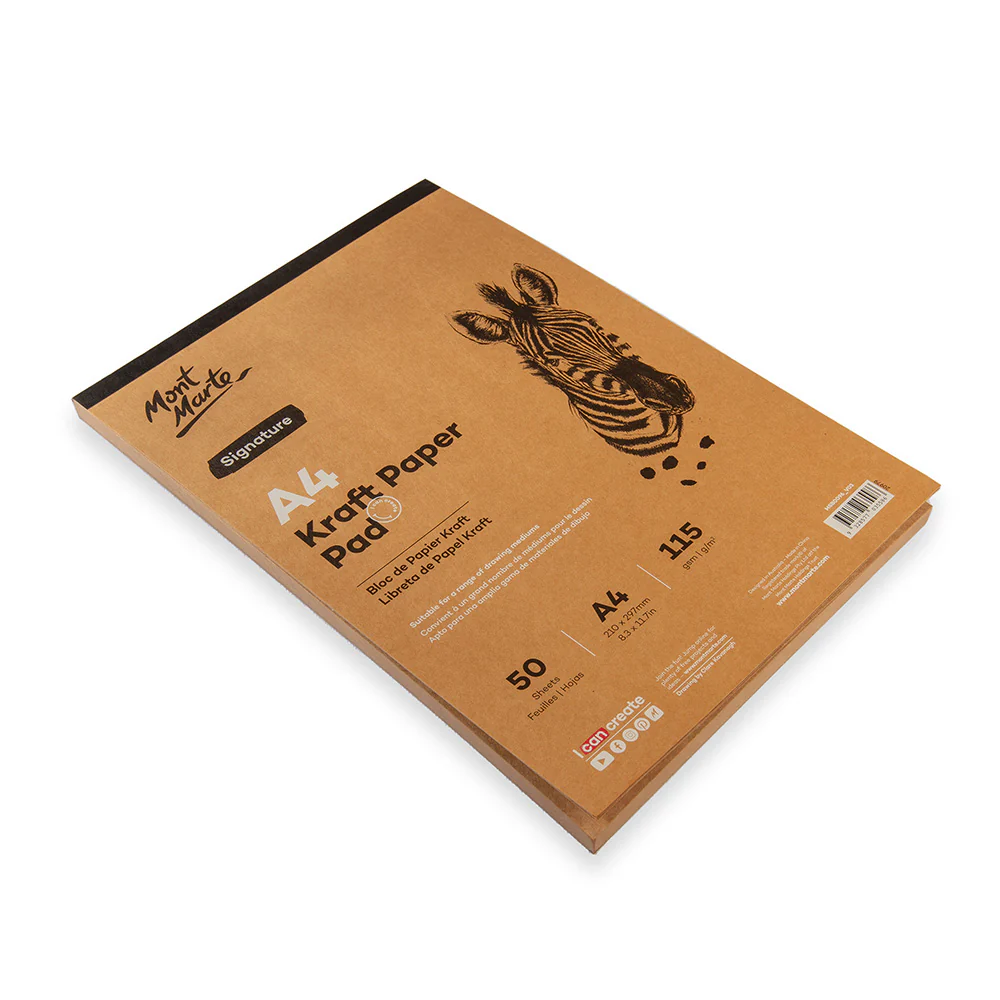 Mont Marte A4 Kraft paper pad
