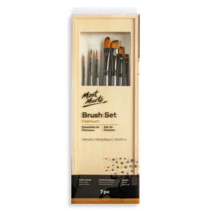 Mont Marte Acrylic brush Premium 7pcs