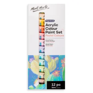 Mont Marte Acrylic Pastel 12pcs 36ml