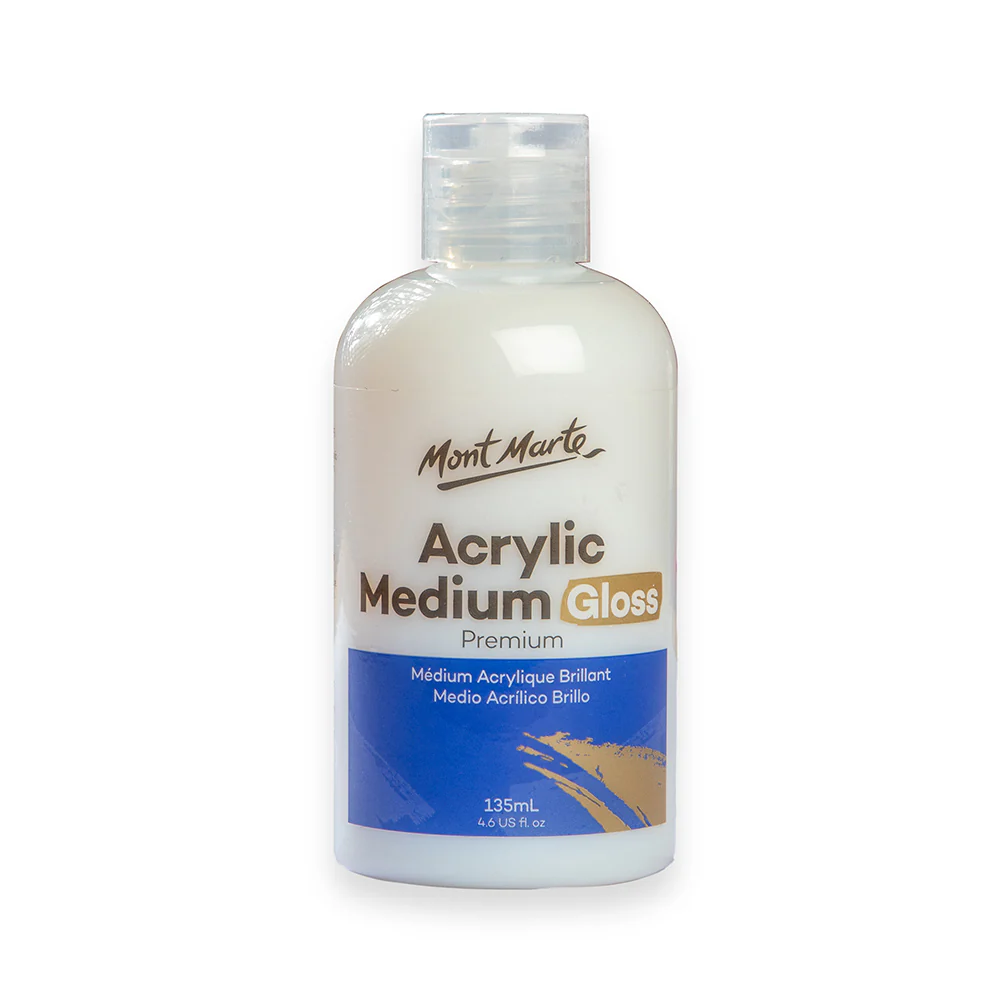 Mont Marte Acrylic Medium Gloss 135ml