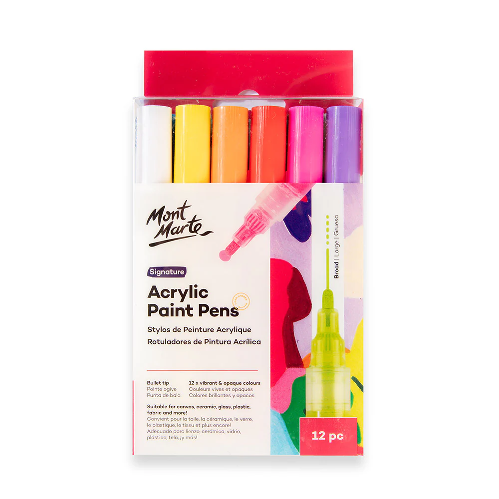 Mont Marte Acrylic Marker 12pcs