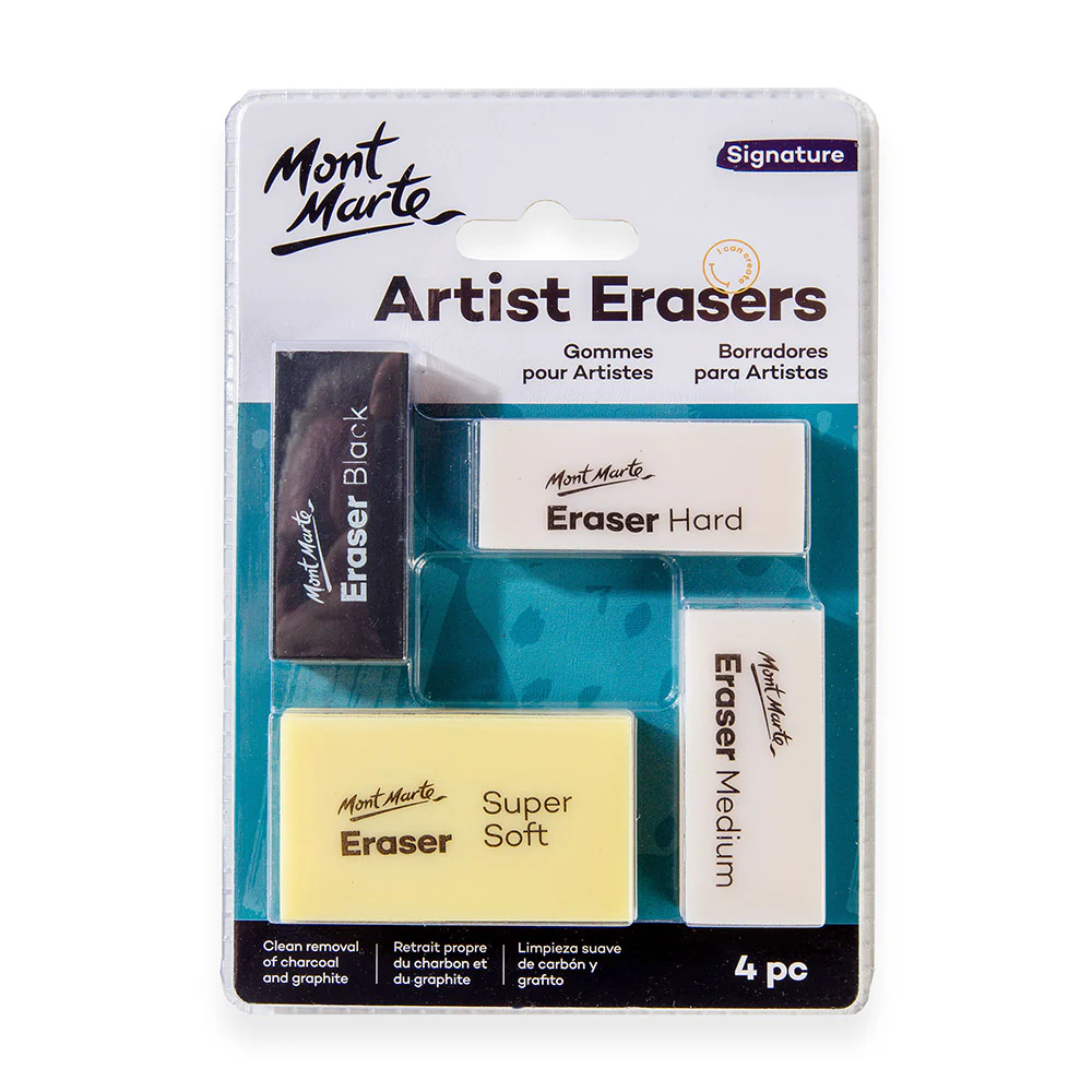 Mont Marte artist eraser 4pcs
