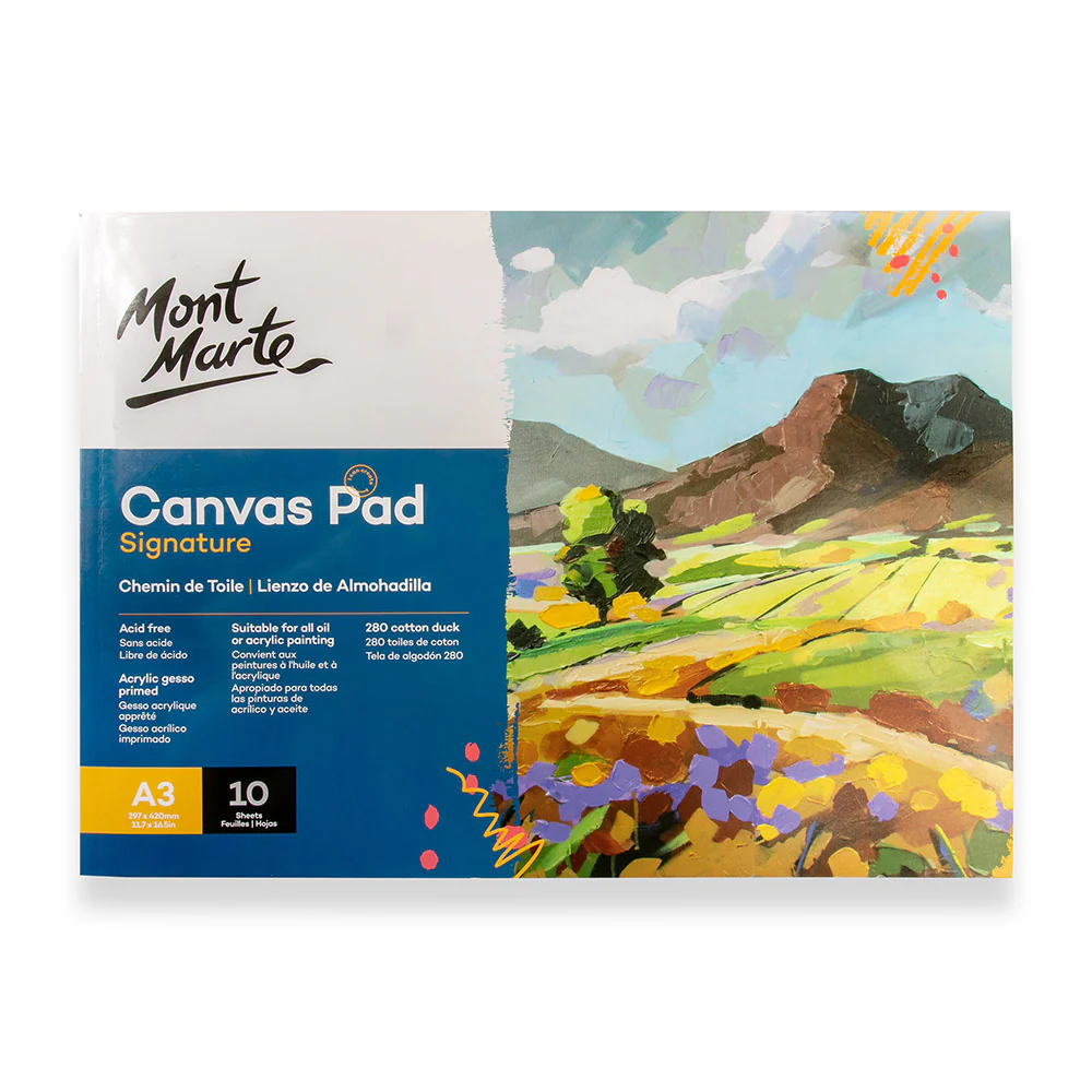 Mont Marte A3 Canvas Pad