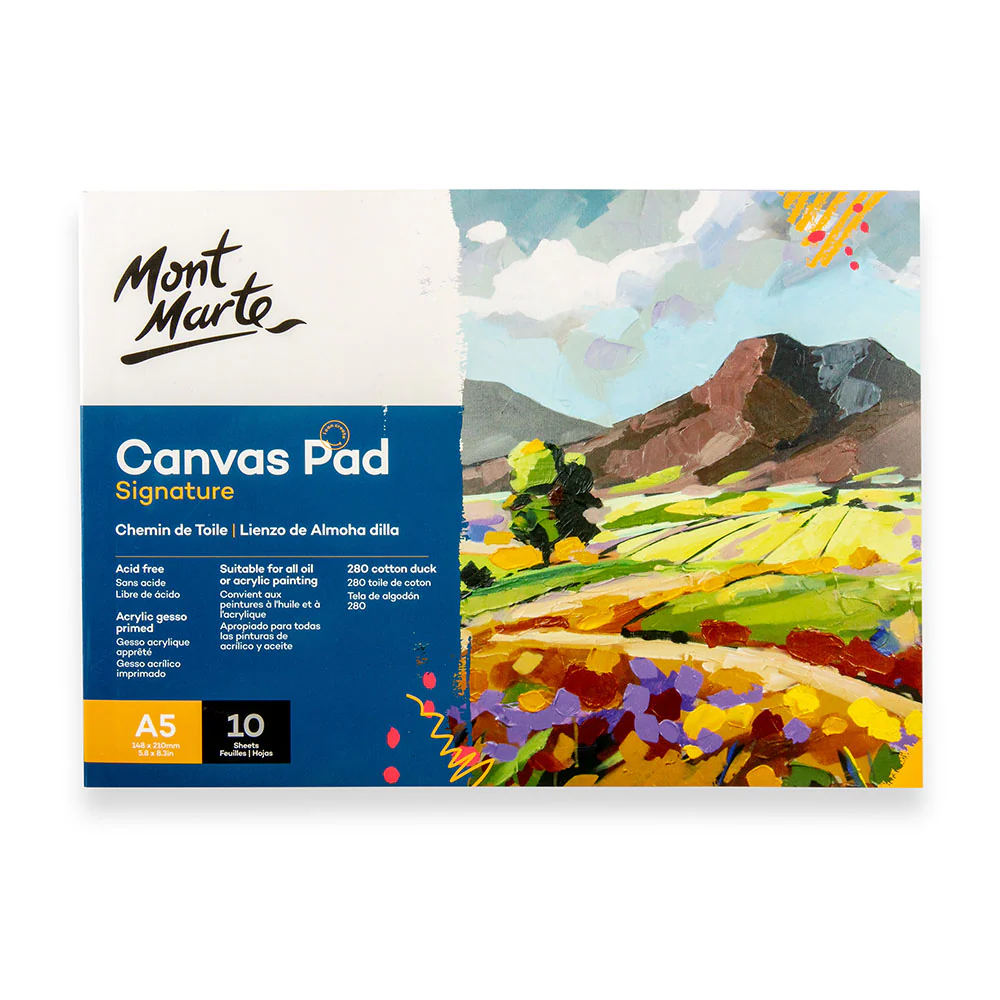 Mont Marte A5 Canvas Pad