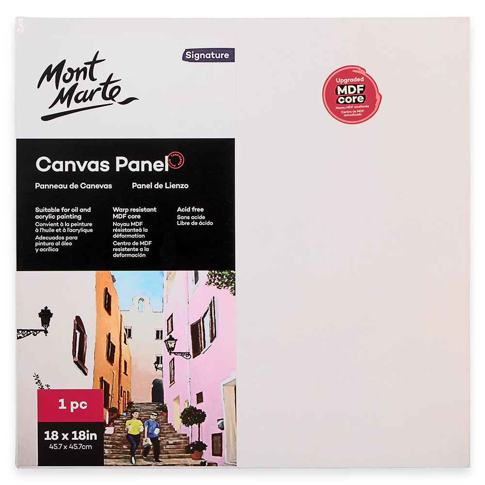 Mont Marte canvas panels 18x18