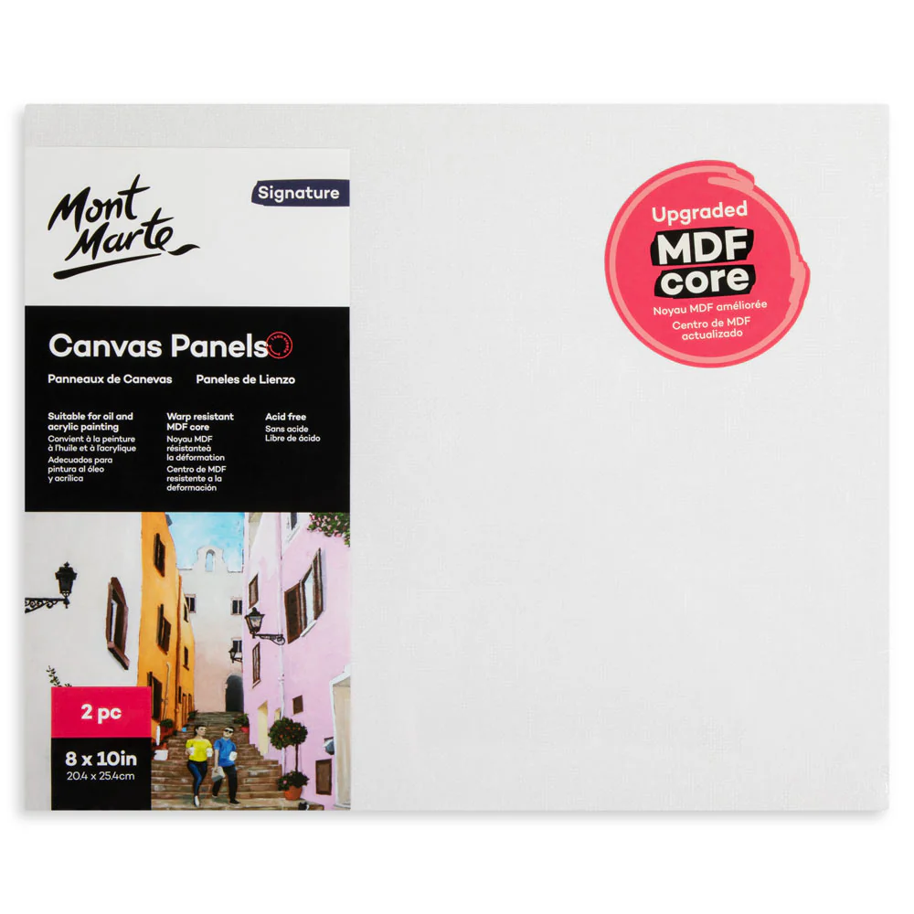 Mont Marte canvas panels 8x10