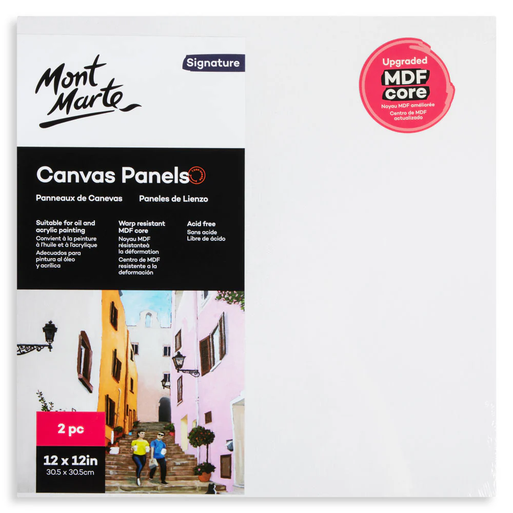 Mont Marte canvas panels 12x12