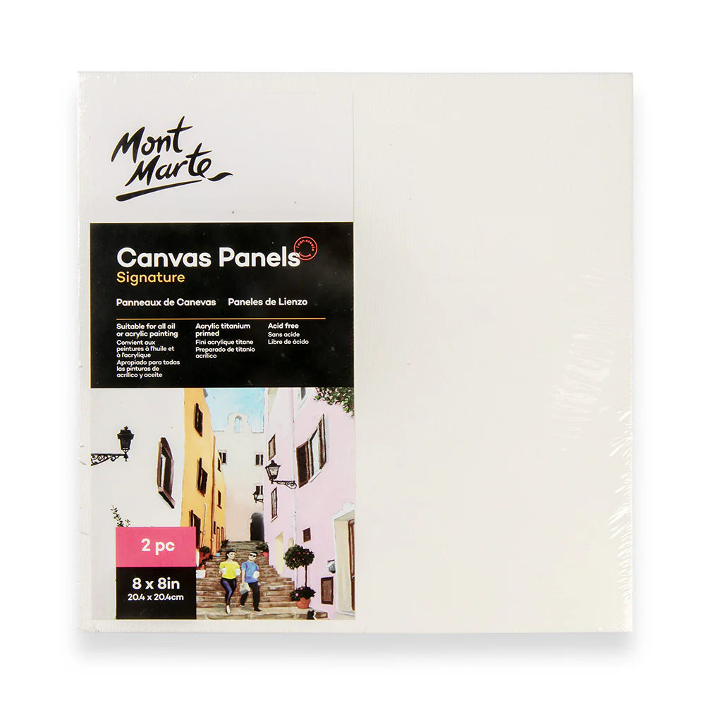 Mont Marte canvas panels 8x8