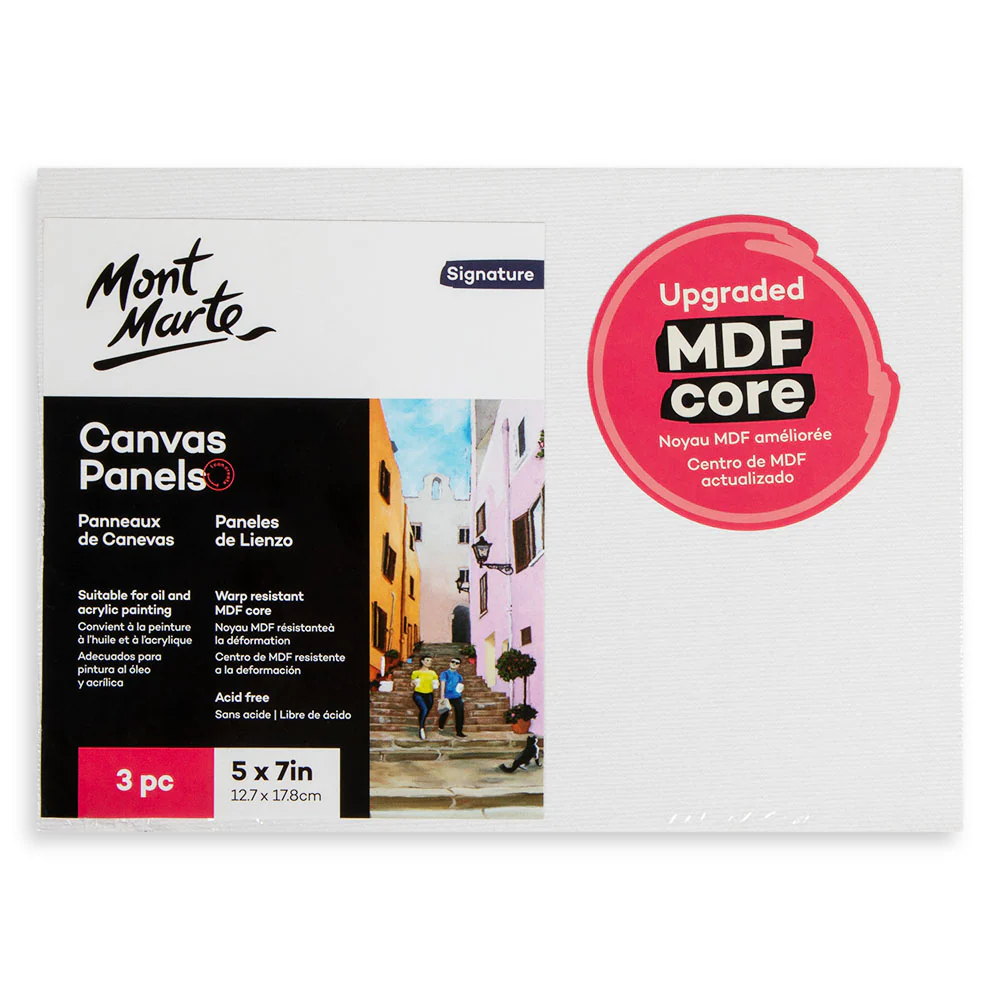 Mont Marte canvas panels 5x7