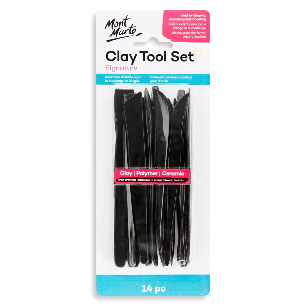 Mont Marte Clay tools 14pcs