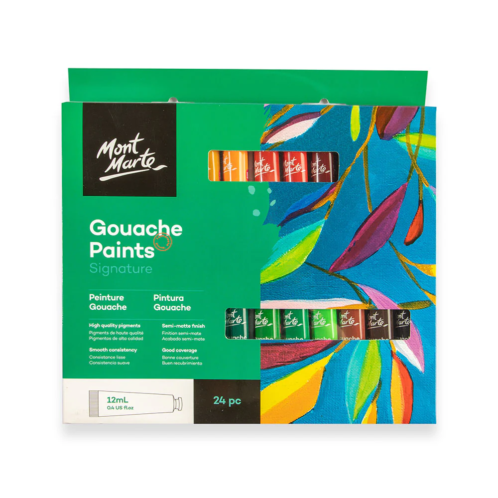 Mont Marte Gouache Color 24pcs 12ml