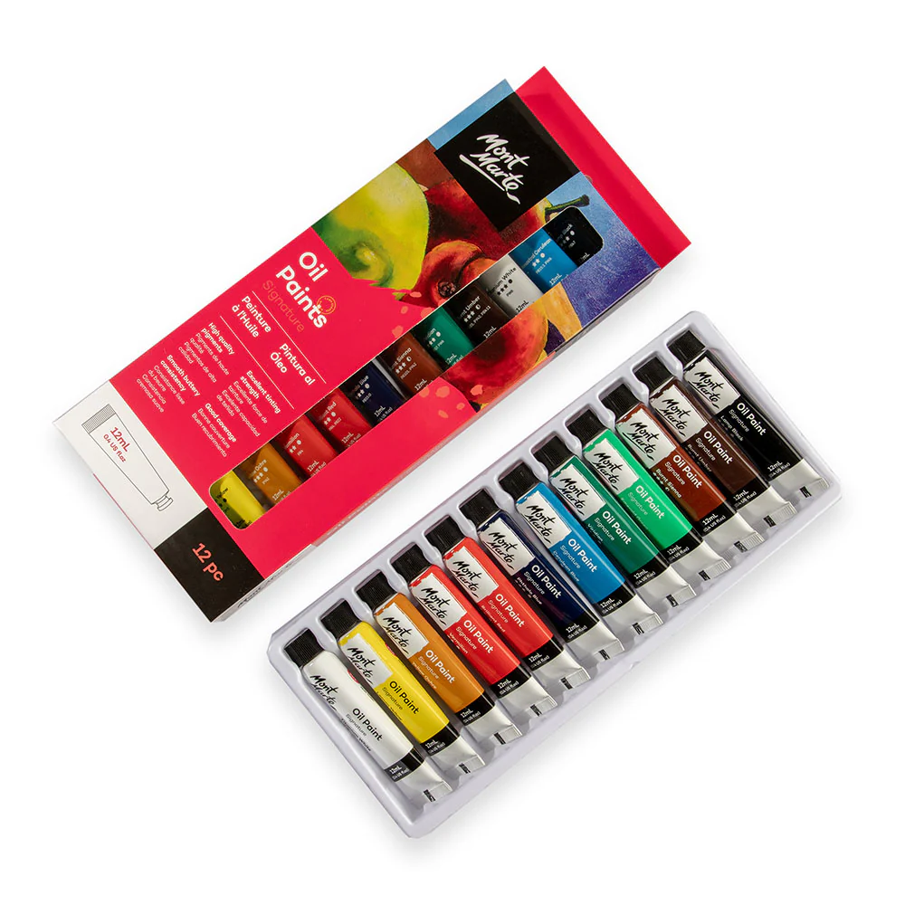 Mont Marte Oil color 12pcs 12ml