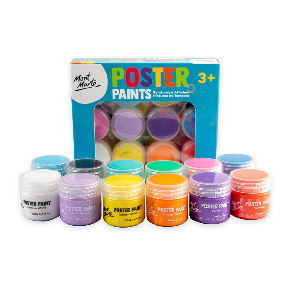 Mont Marte poster color 12pcs