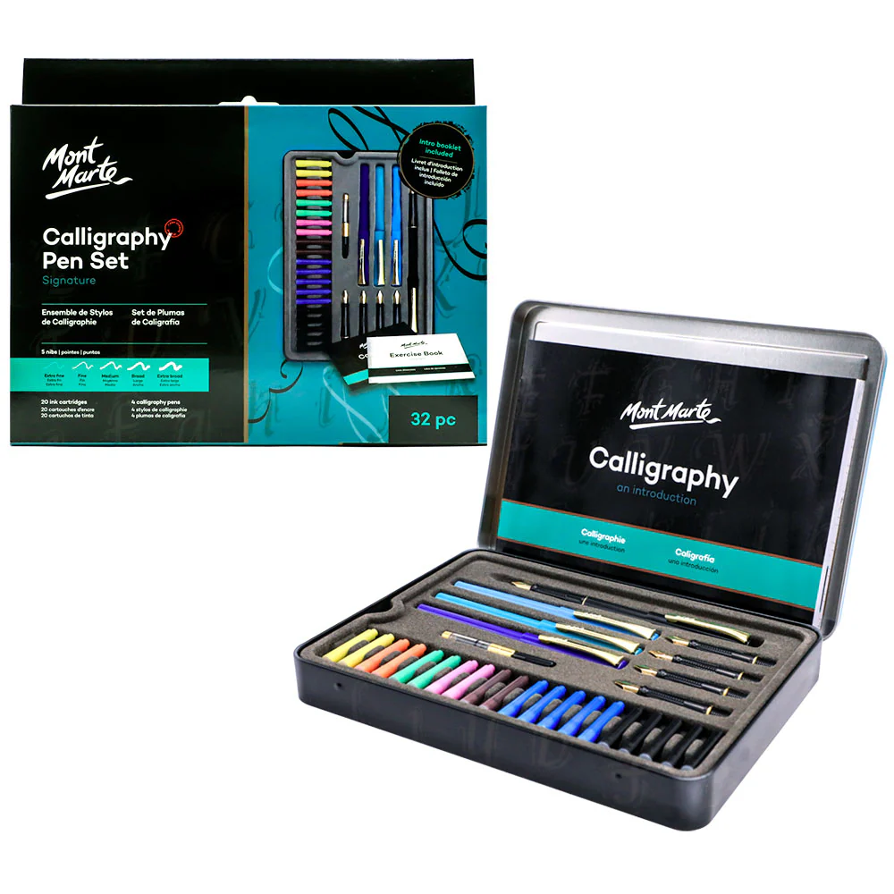 Mont Marte calligraphy pen set 32pcs