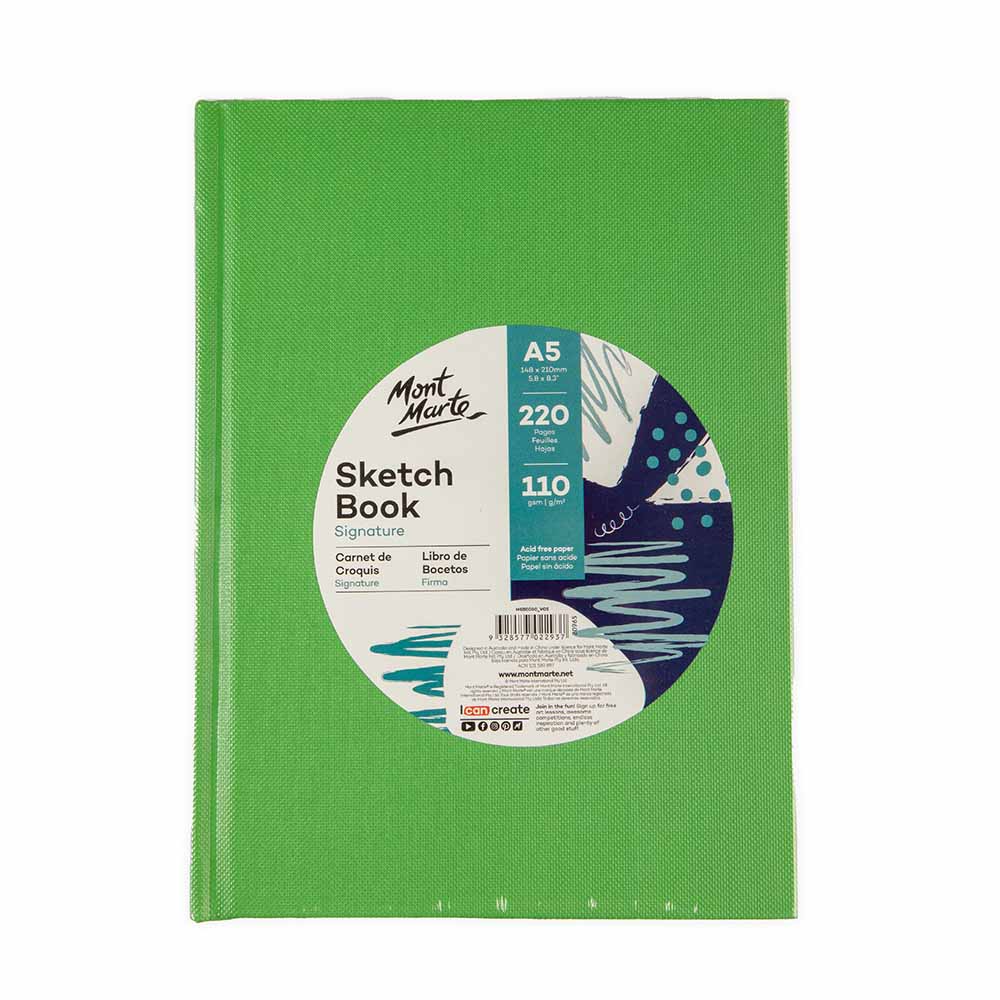 Mont Marte A5 Sketch Book 220pages