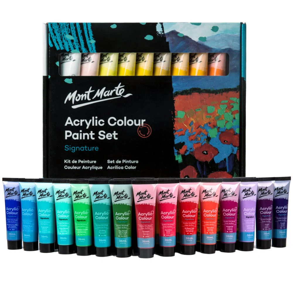 Mont Marte Acrylic 36pcs 36ml