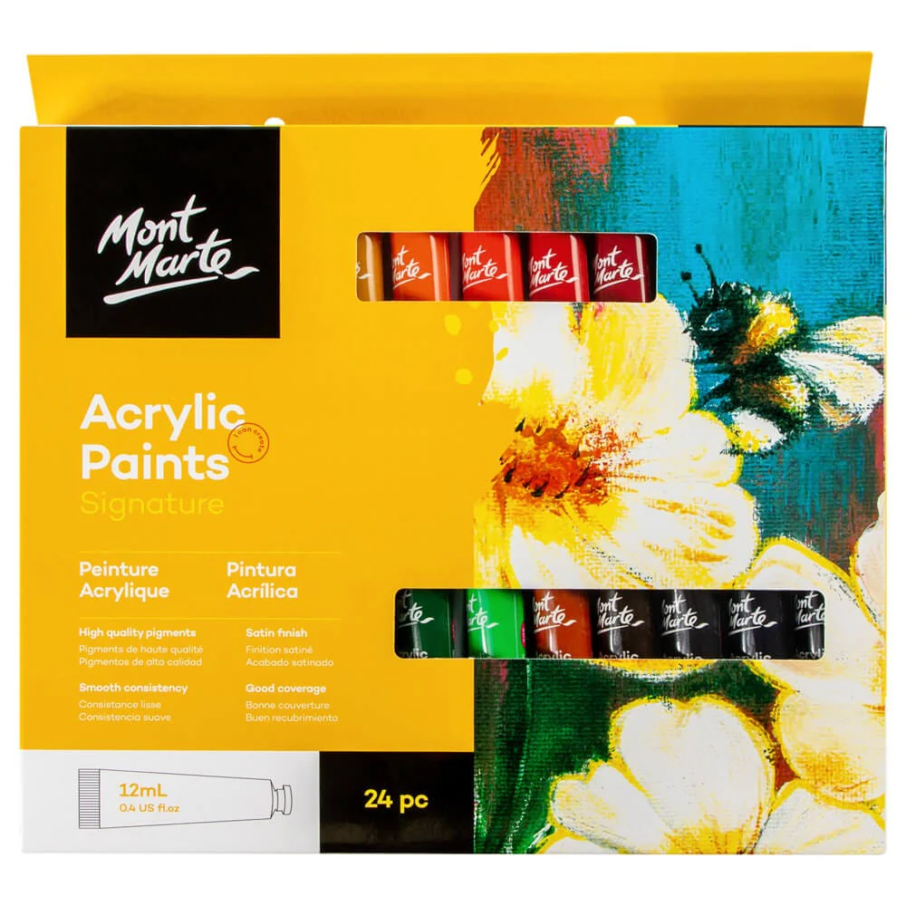 Mont Marte Acrylic 24pcs 12ml