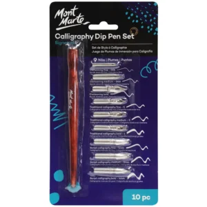 Mont Marte calligraphy dip pen set 10pcs