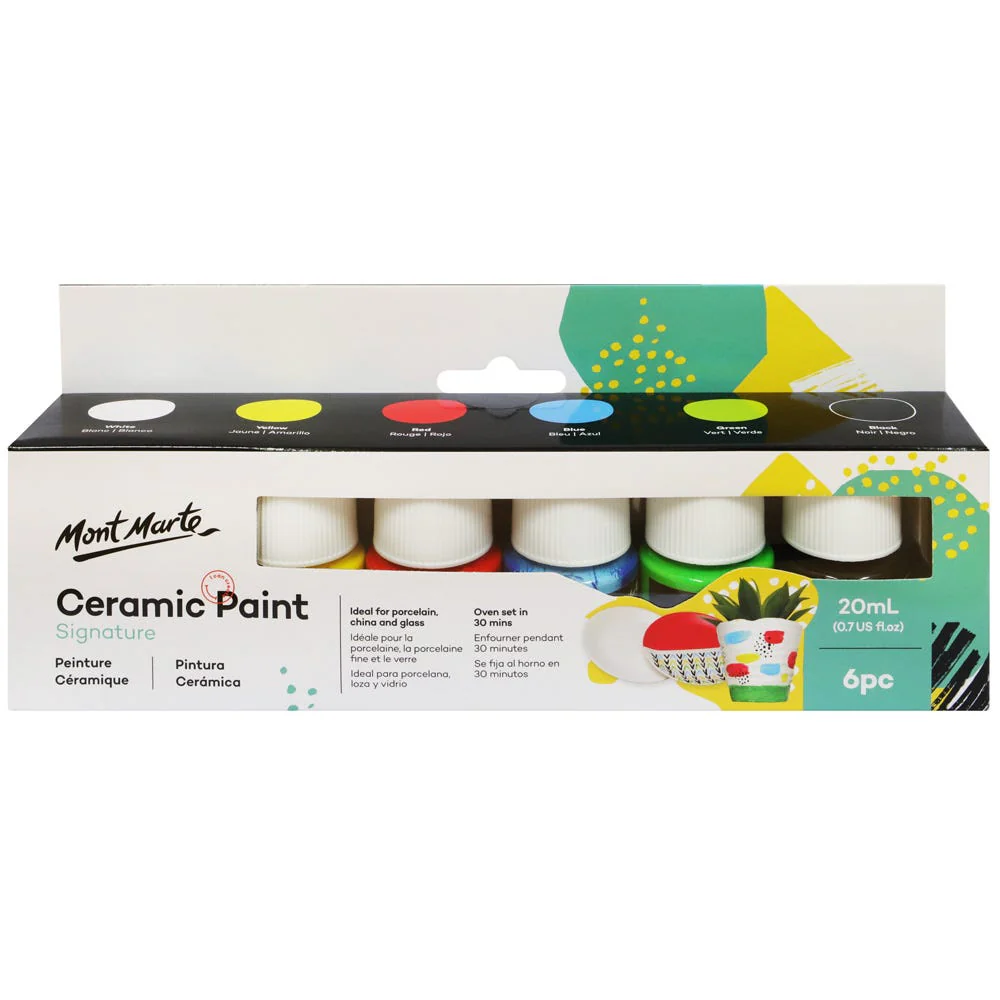 Mont Marte Ceramic Color 6pcs 20ml