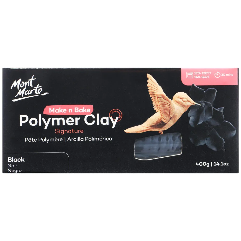 Mont Marte Polymer clay Black