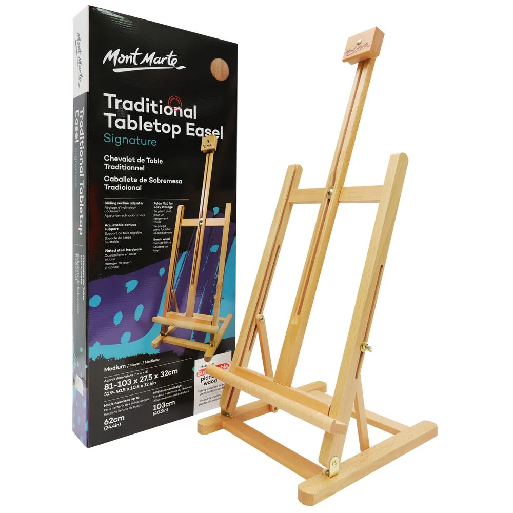 Mont Marte Traditional Tabletop Easel