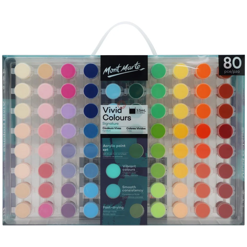 Mont Marte Vivid Colors 80pcs
