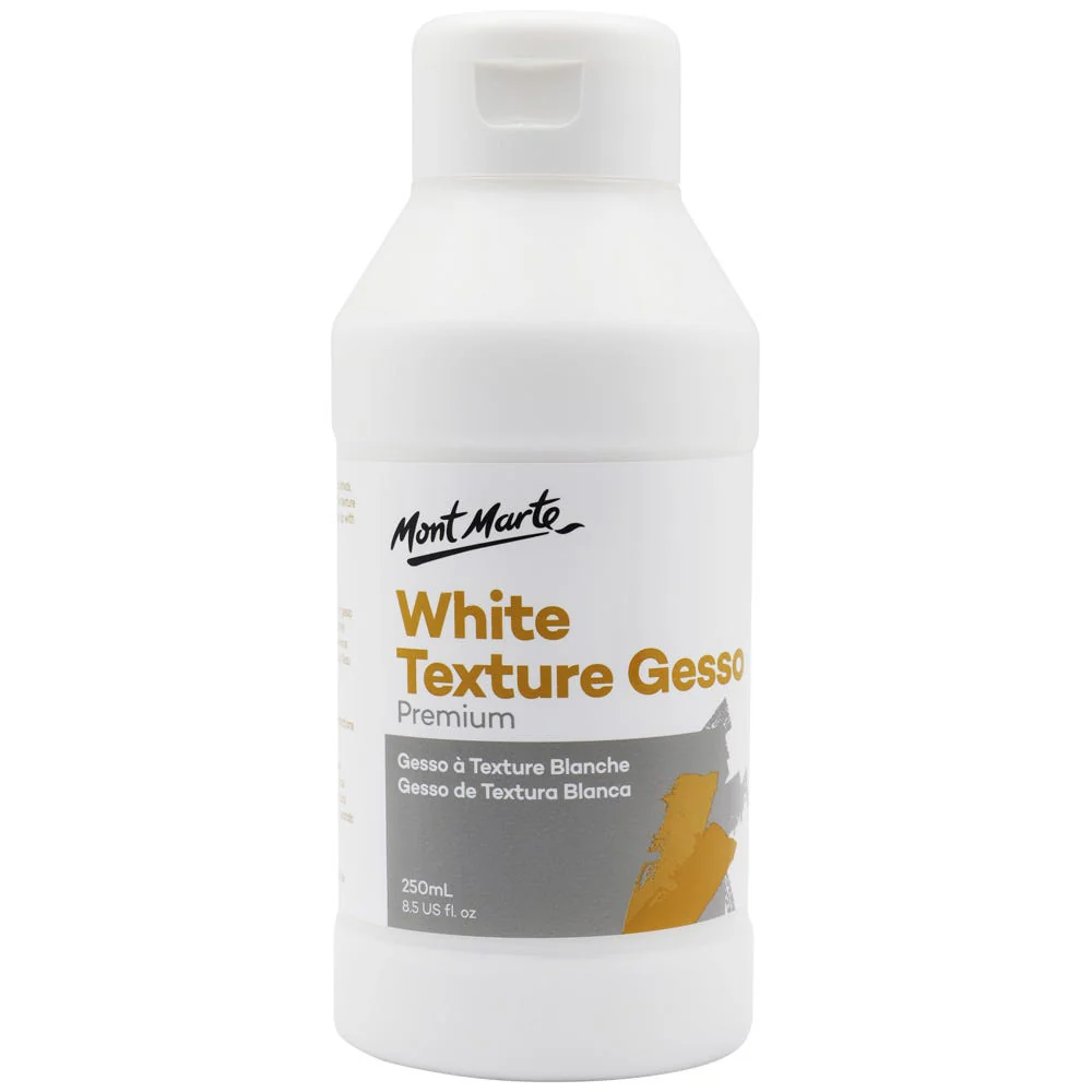 Mont Marte White texture gesso 250ml