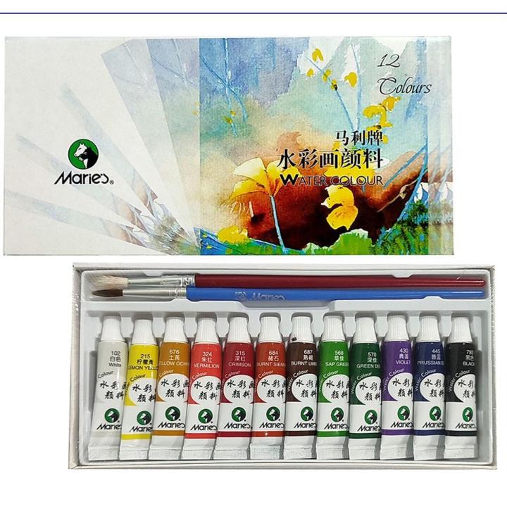 Marie's watercolor paints 12pc 5ml
