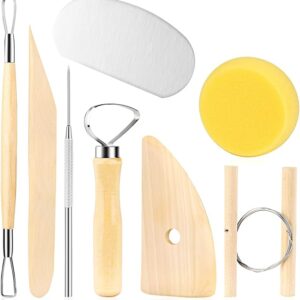 Keep Smiling 8pcs clay pottery tools set