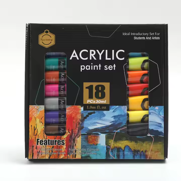 Keep Smiling acrylic color 30ml18pcs