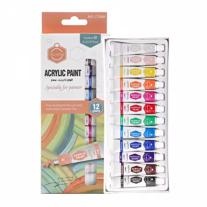 Keep Smiling acrylic color set 6ml12pcs