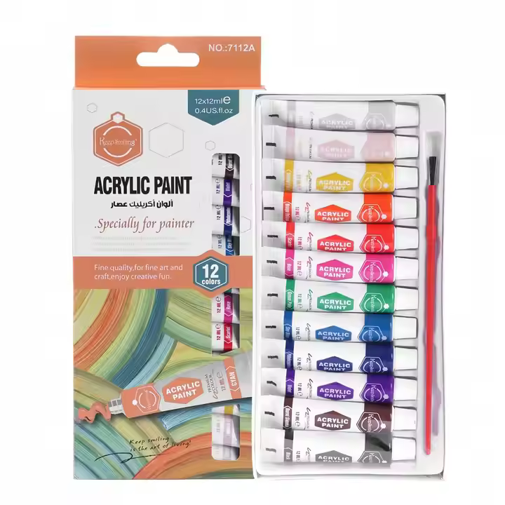 Keep Smiling acrylic color set 12ml12pcs