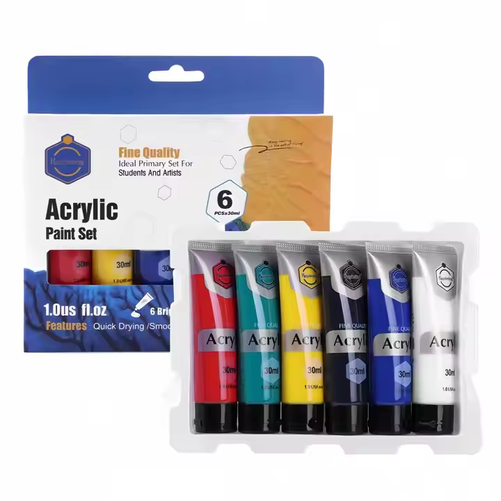 Keep Smiling acrylic color set 30ml6pcs
