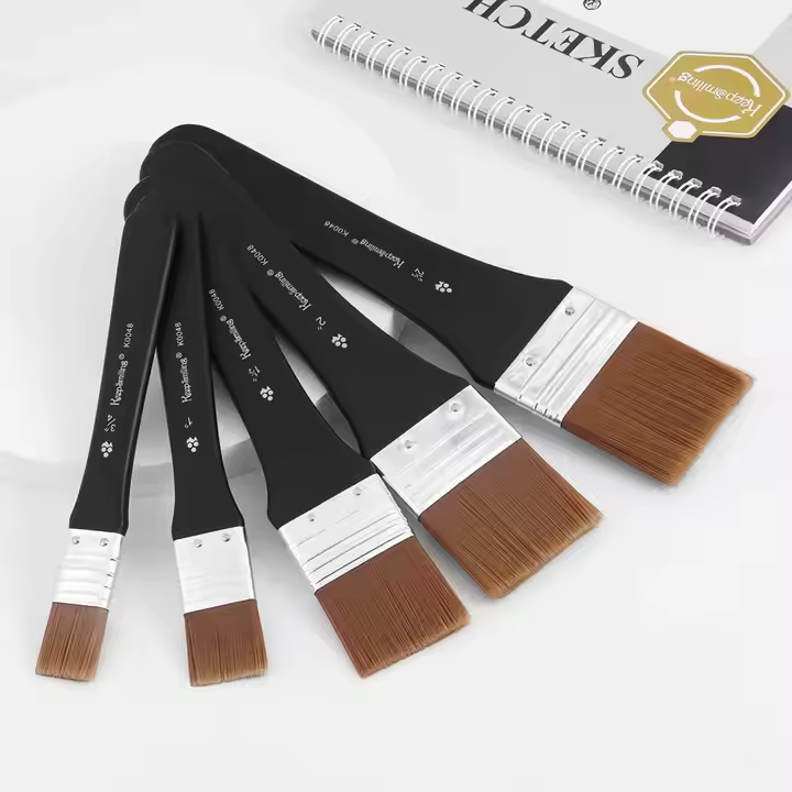 Keep Smiling Flat Brush 3/4"