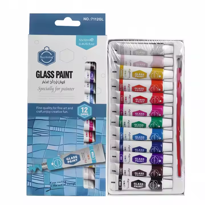 Keep Smiling glass color set 12ml12pcs