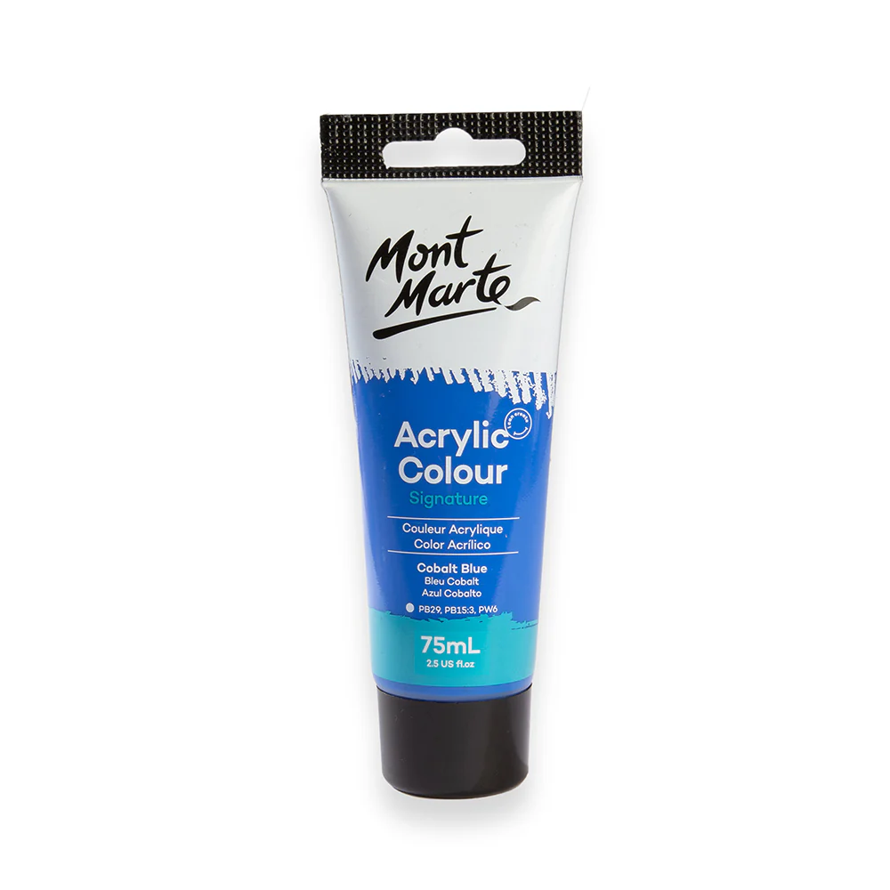 Mont Marte acrylic color 75ml cobalt blue