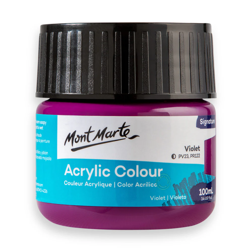 Mont Marte acrylic color 100ml violet