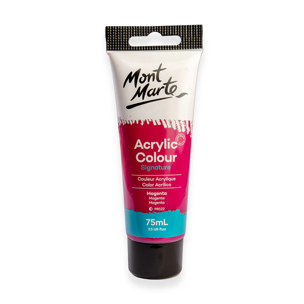 Mont Marte acrylic color 75ml magenta