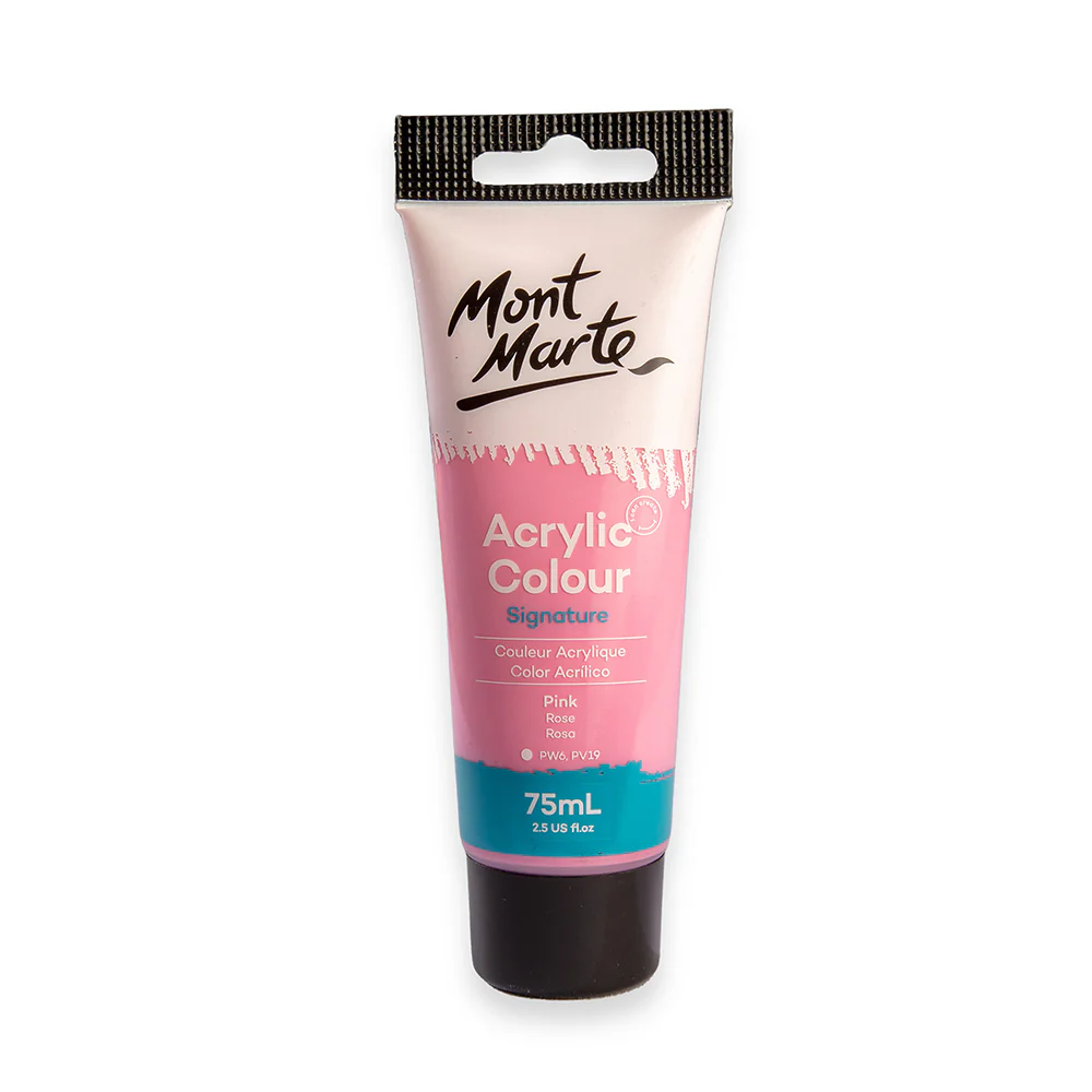 Mont Marte acrylic color 75ml pink