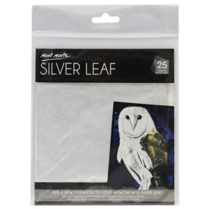Mont Marte silver leaf 25sheets
