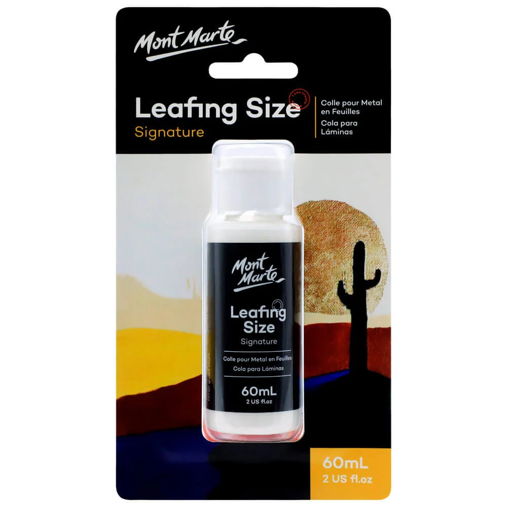 Mont Marte leafing size 60ml gold leaf glue