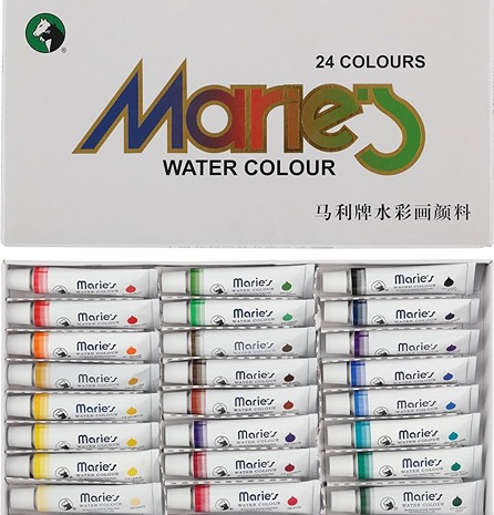 Marie's watercolor paints 24pc 5ml