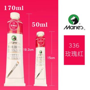 maries oil color 50ml rose