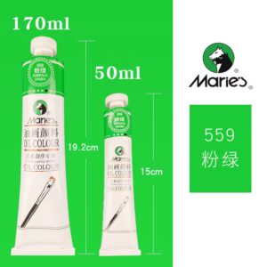 maries oil color 50ml emerald green