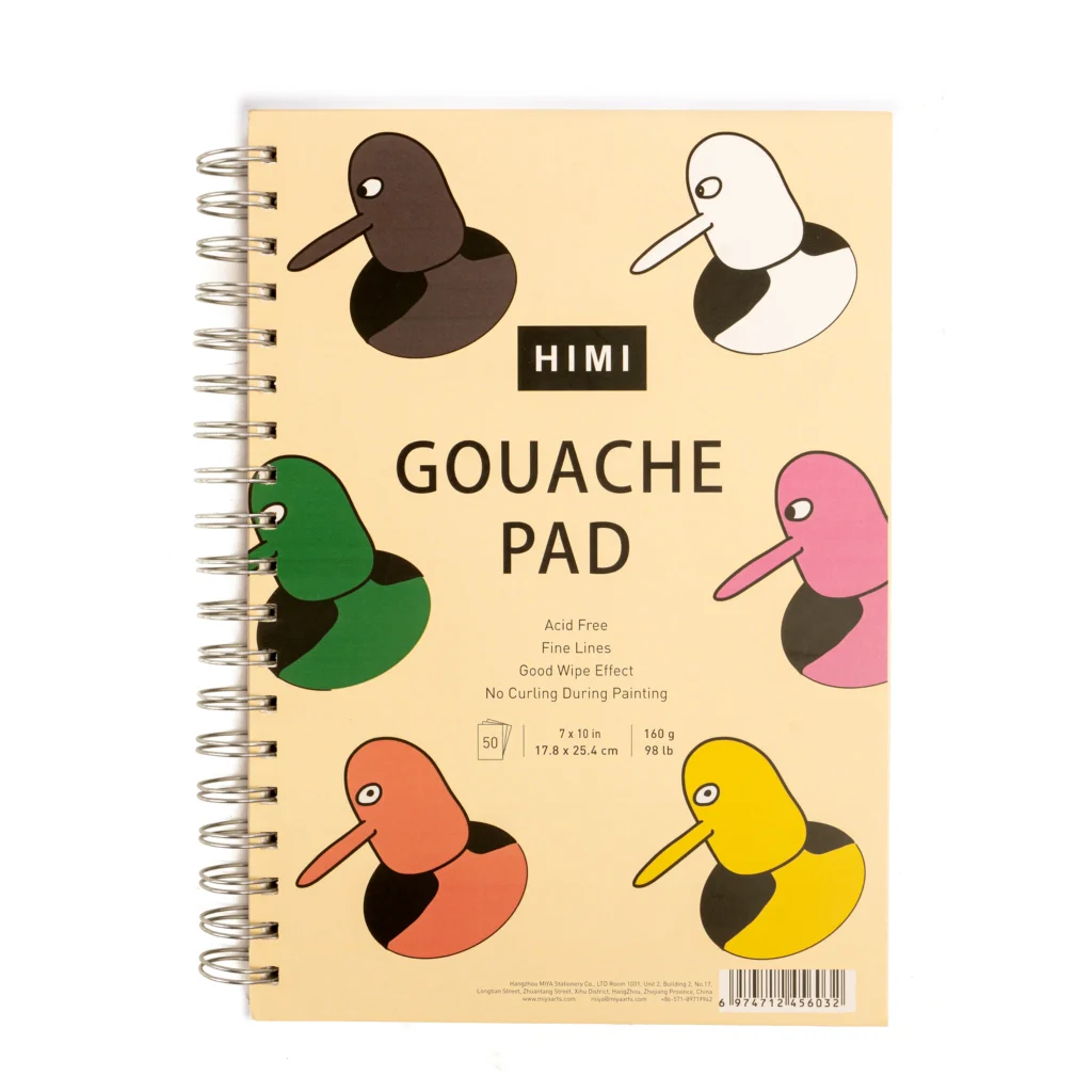 HIMI GOUACHE PAD 7”*10” 160G*50PCS