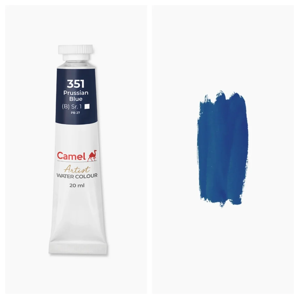 Camel Artist Water Colours 20ml - Prussian Blue (Sr.1)