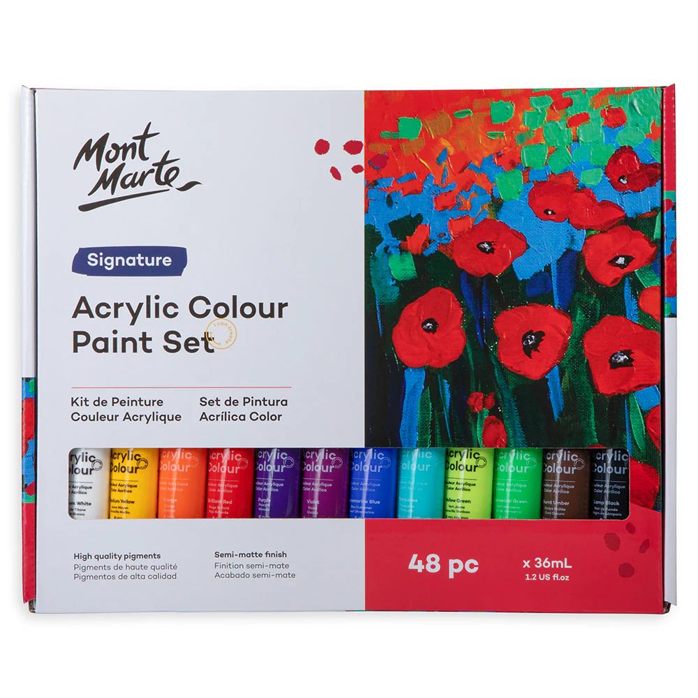 Mont Marte Acrylic 48pcs 36ml